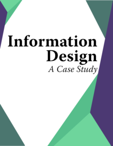 Image of Information Design case study booklet